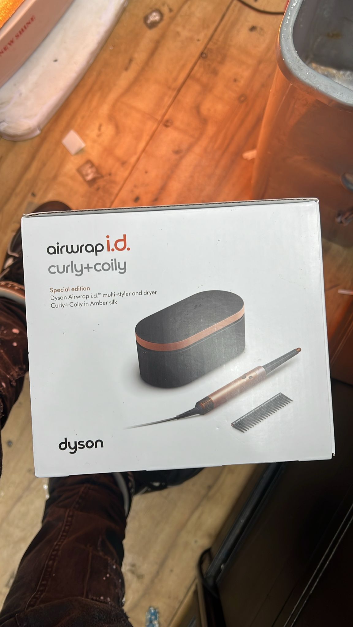Dyson Airwrap i.d. Curly + Coily – Special Edition (Amber Silk)